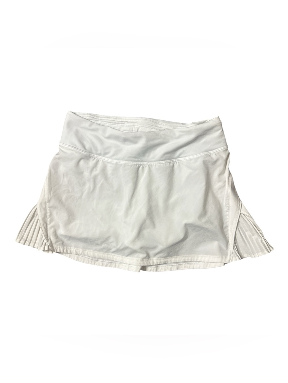 lululemon athletica White Pleated Side Skort